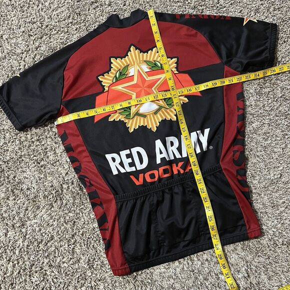 Vintage Red Army Vodka Cycling Jersey Size XL - Picture 7 of 7